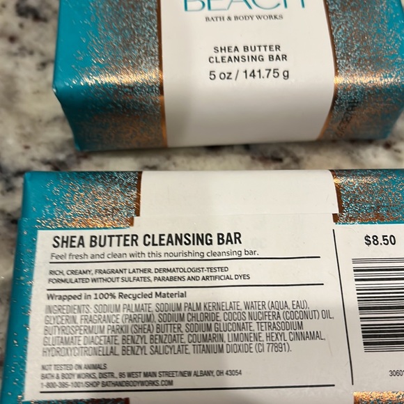bundle of three at the beach cleansing bars. NWT - Picture 4 of 4